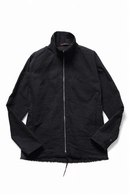 m.a+ exclusive zipped tall collar shirt jacket / H252DZ* CVPS (BLACK)
