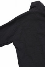 Load image into Gallery viewer, m.a+ exclusive zipped tall collar shirt jacket / H252DZ* CVPS (BLACK)