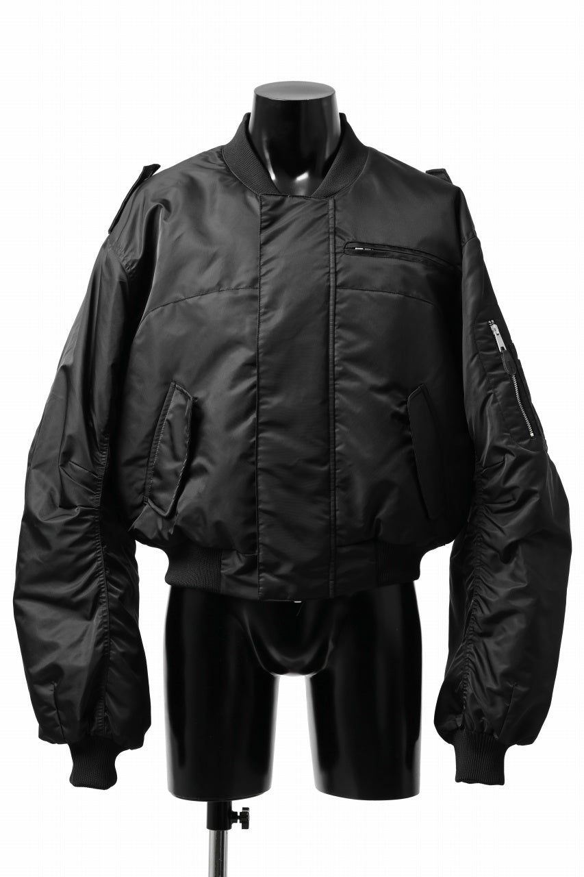 entire studios A-2 BOMBER PADDED JACKET (OIL)