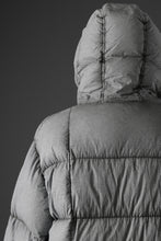 Load image into Gallery viewer, Ten c TEMPEST DOWN JACKET Ⅱ / FROSTED TRANSPARENT POLISHED NYLON (GRAY)