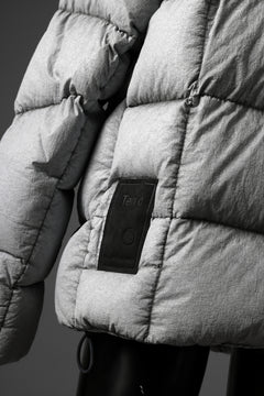 Load image into Gallery viewer, Ten c TEMPEST DOWN JACKET Ⅱ / FROSTED TRANSPARENT POLISHED NYLON (GRAY)