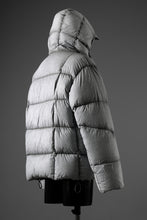 Load image into Gallery viewer, Ten c TEMPEST DOWN JACKET Ⅱ / FROSTED TRANSPARENT POLISHED NYLON (GRAY)