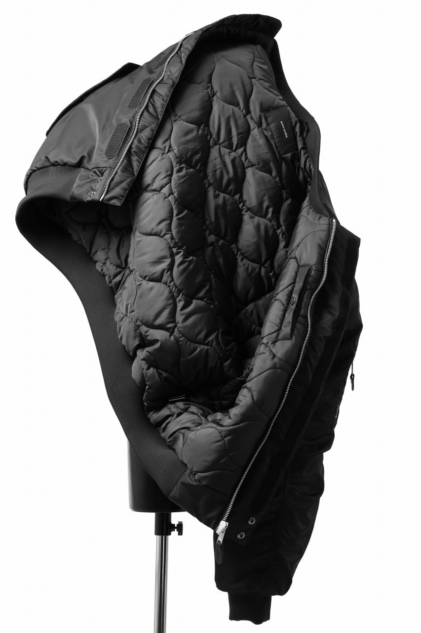 画像をギャラリービューアに読み込む, entire studios V-22 BOMBER PADDED JACKET (OIL)