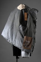 Load image into Gallery viewer, Ten c TEMPEST DOWN JACKET Ⅱ / FROSTED TRANSPARENT POLISHED NYLON (GRAY)