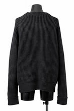 Load image into Gallery viewer, sus-sous popcorn wool knit / england merino wool (BLACK)