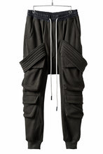 Load image into Gallery viewer, A.F ARTEFACT BOMBER HEAT BELTED SARROUEL CARGO PANTS (BLACK)