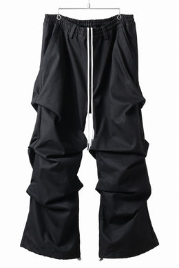 A.F ARTEFACT EXTREME WIDE BAGGY PANTS / PURE DENIM (BLACK)