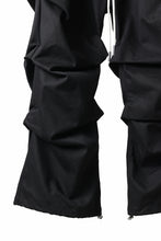 画像をギャラリービューアに読み込む, A.F ARTEFACT EXTREME WIDE BAGGY PANTS / PURE DENIM (BLACK)