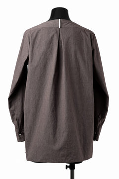 Load image into Gallery viewer, sus-sous sleeping shirts / F-0111 furuhashi / buff cloth (BROWN)