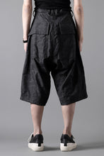 画像をギャラリービューアに読み込む, A.F ARTEFACT ZIP FOLDING TUCK SHORTS / PAISLEY JACQUARD (BLACK)