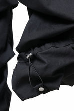 画像をギャラリービューアに読み込む, A.F ARTEFACT EXTREME WIDE BAGGY PANTS / PURE DENIM (BLACK)