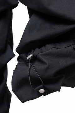 画像をギャラリービューアに読み込む, A.F ARTEFACT EXTREME WIDE BAGGY PANTS / PURE DENIM (BLACK)