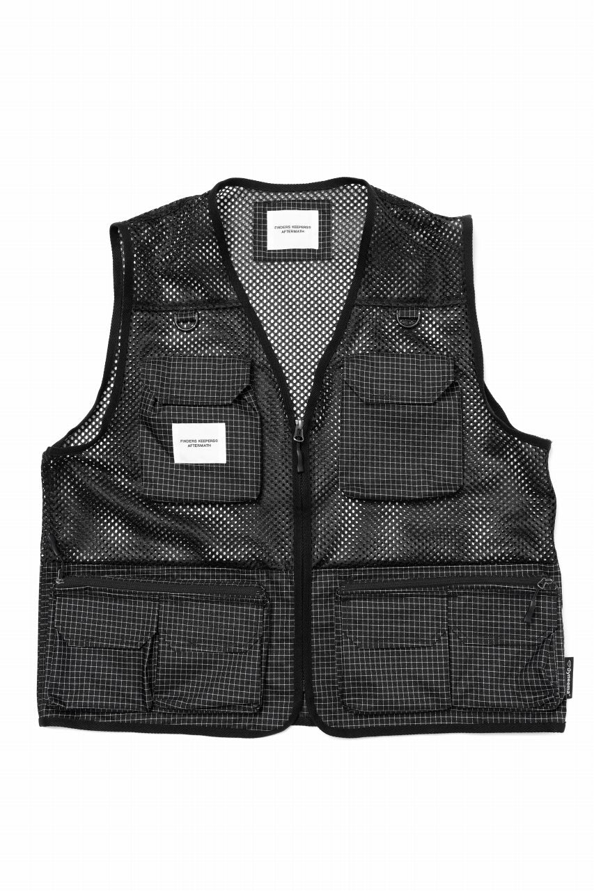 FINDERS KEEPERS AFTERMATH FK-UTILITY VEST / Dyneema (BLACK)