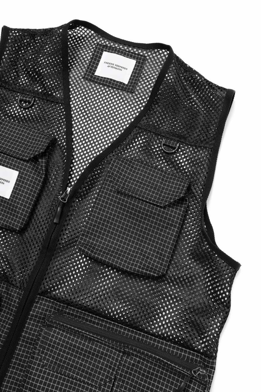 FINDERS KEEPERS AFTERMATH FK-UTILITY VEST / Dyneema (BLACK)