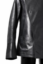 画像をギャラリービューアに読み込む, ierib exclusive Jean Coat-Blouson / Horse Nubuck Leather (BLACK)