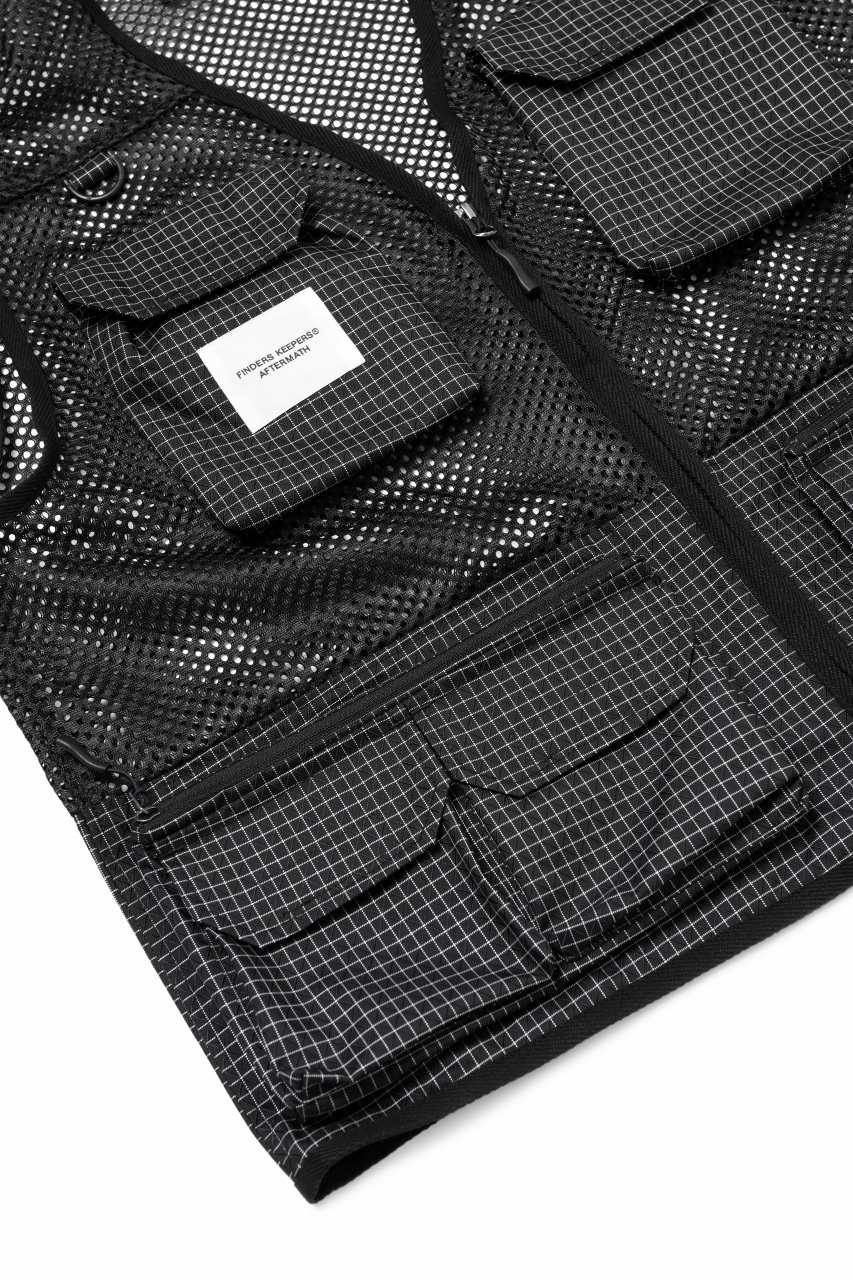 画像をギャラリービューアに読み込む, FINDERS KEEPERS AFTERMATH FK-UTILITY VEST / Dyneema (BLACK)