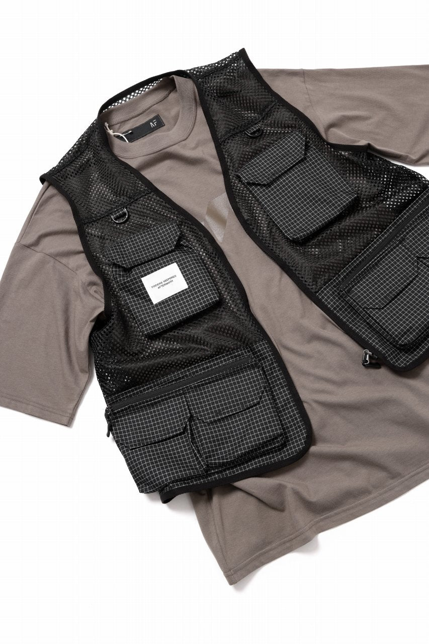 FINDERS KEEPERS AFTERMATH FK-UTILITY VEST / Dyneema (BLACK)