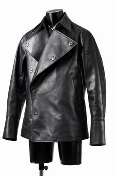 画像をギャラリービューアに読み込む, ierib exclusive Jean Coat-Blouson / Horse Nubuck Leather (BLACK)