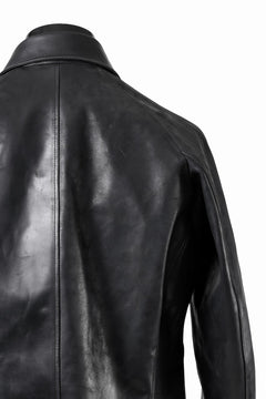 画像をギャラリービューアに読み込む, ierib exclusive Jean Coat-Blouson / Horse Nubuck Leather (BLACK)