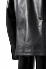 画像をギャラリービューアに読み込む, ierib exclusive Jean Coat-Blouson / Horse Nubuck Leather (BLACK)