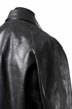 画像をギャラリービューアに読み込む, ierib exclusive Jean Coat-Blouson / Horse Nubuck Leather (BLACK)