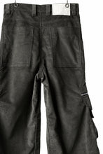 Load image into Gallery viewer, A.F ARTEFACT CARGO ZIP BAGGY PANTS / CORDUROY (KHAKI)