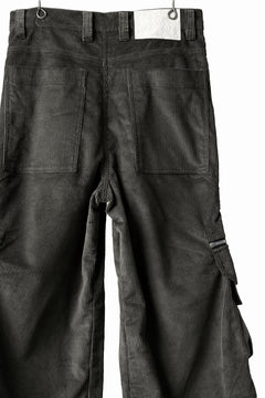 画像をギャラリービューアに読み込む, A.F ARTEFACT CARGO ZIP BAGGY PANTS / CORDUROY (KHAKI)