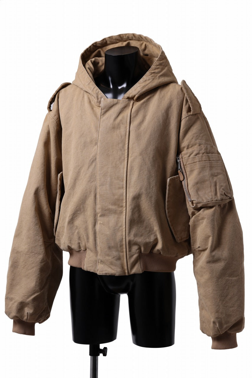 entire studios W2 BOMBER PADDED JACKET (DUST)