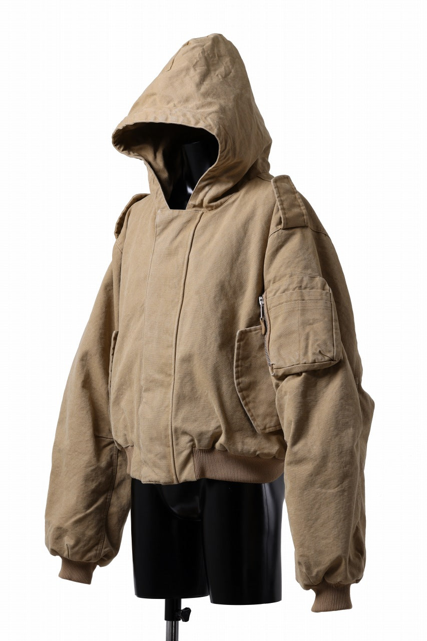 entire studios W2 BOMBER PADDED JACKET (DUST)