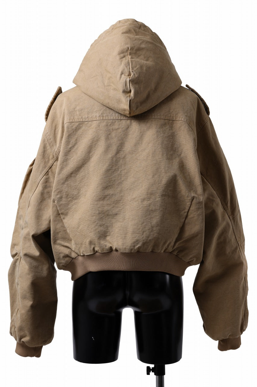 画像をギャラリービューアに読み込む, entire studios W2 BOMBER PADDED JACKET (DUST)