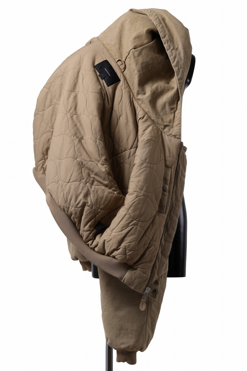 entire studios W2 BOMBER PADDED JACKET (DUST)