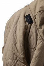 画像をギャラリービューアに読み込む, entire studios W2 BOMBER PADDED JACKET (DUST)