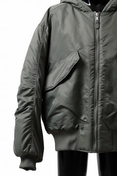 画像をギャラリービューアに読み込む, entire studios XB-70 BOMBER PADDED JACKET (SWAMP)