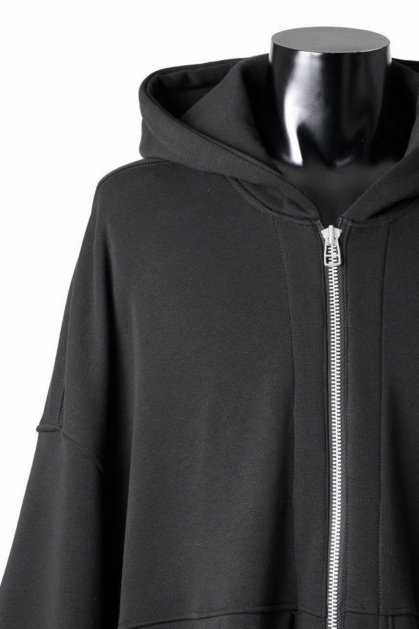 A.F ARTEFACT BOMBER HEAT JUMBO HOODIE (BLACK)