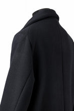 画像をギャラリービューアに読み込む, N/07 exclusive MAC COAT &quot;外套&quot; / VIRGIN WOOL MELTON (BLACK)