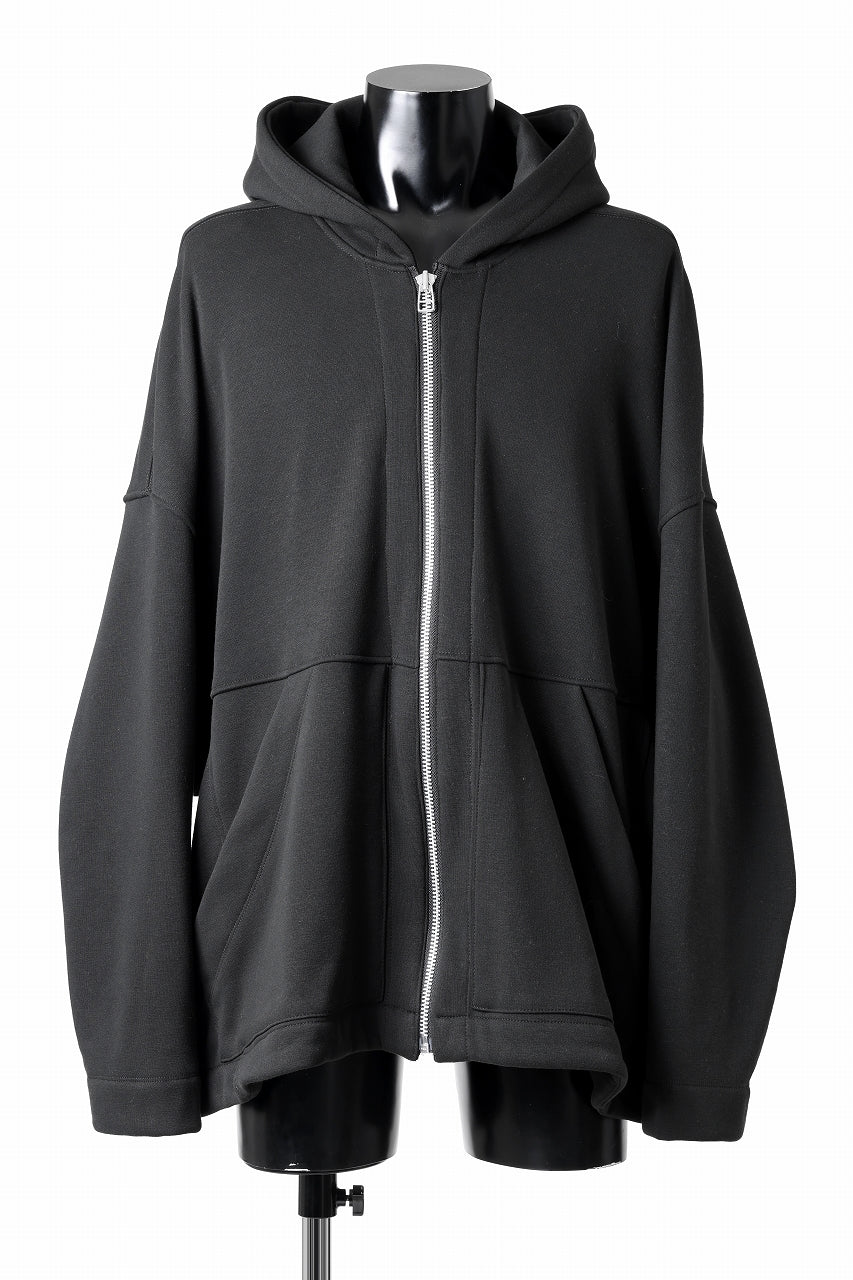 A.F ARTEFACT BOMBER HEAT JUMBO HOODIE (BLACK)