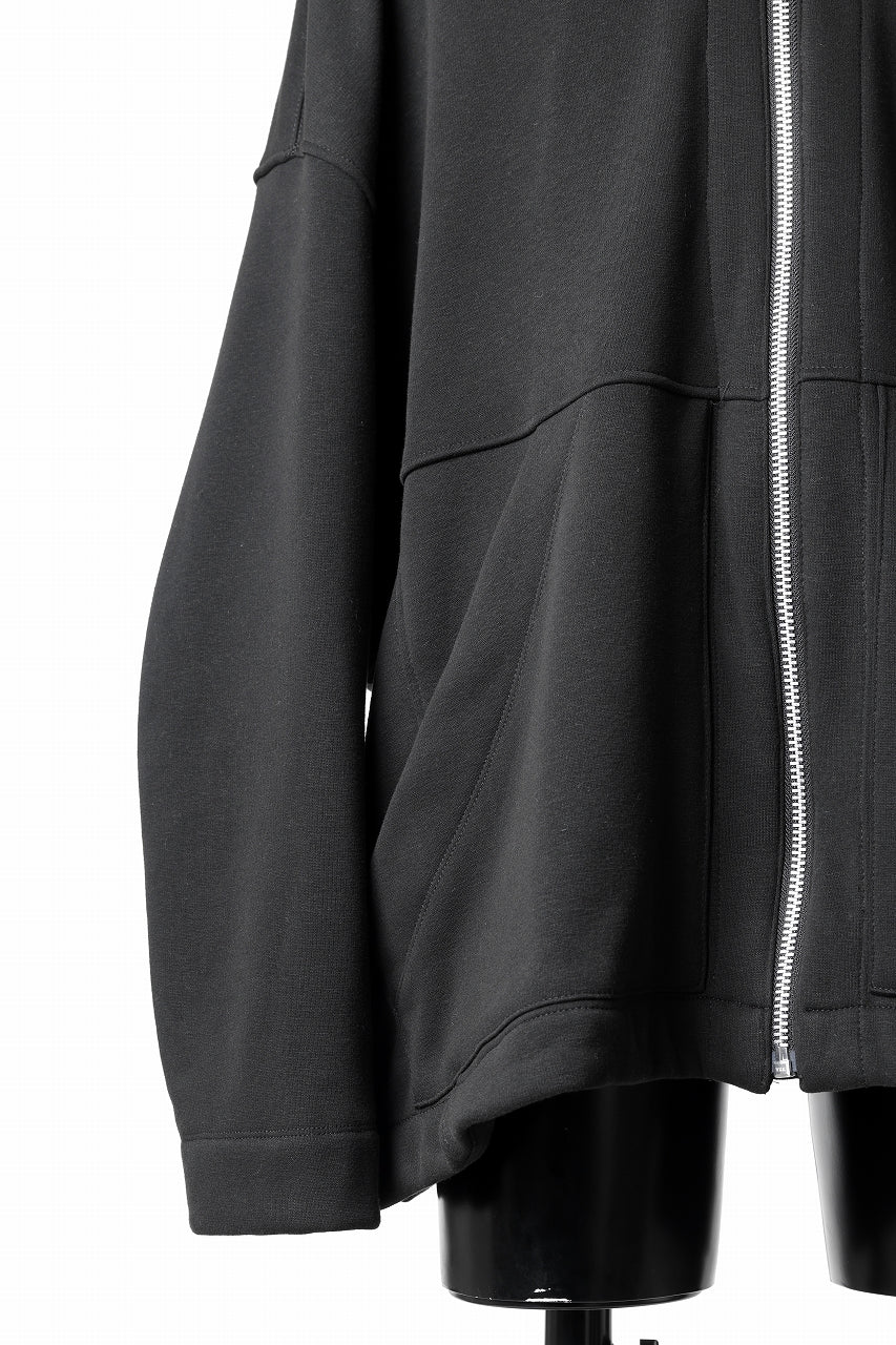 A.F ARTEFACT BOMBER HEAT JUMBO HOODIE (BLACK)