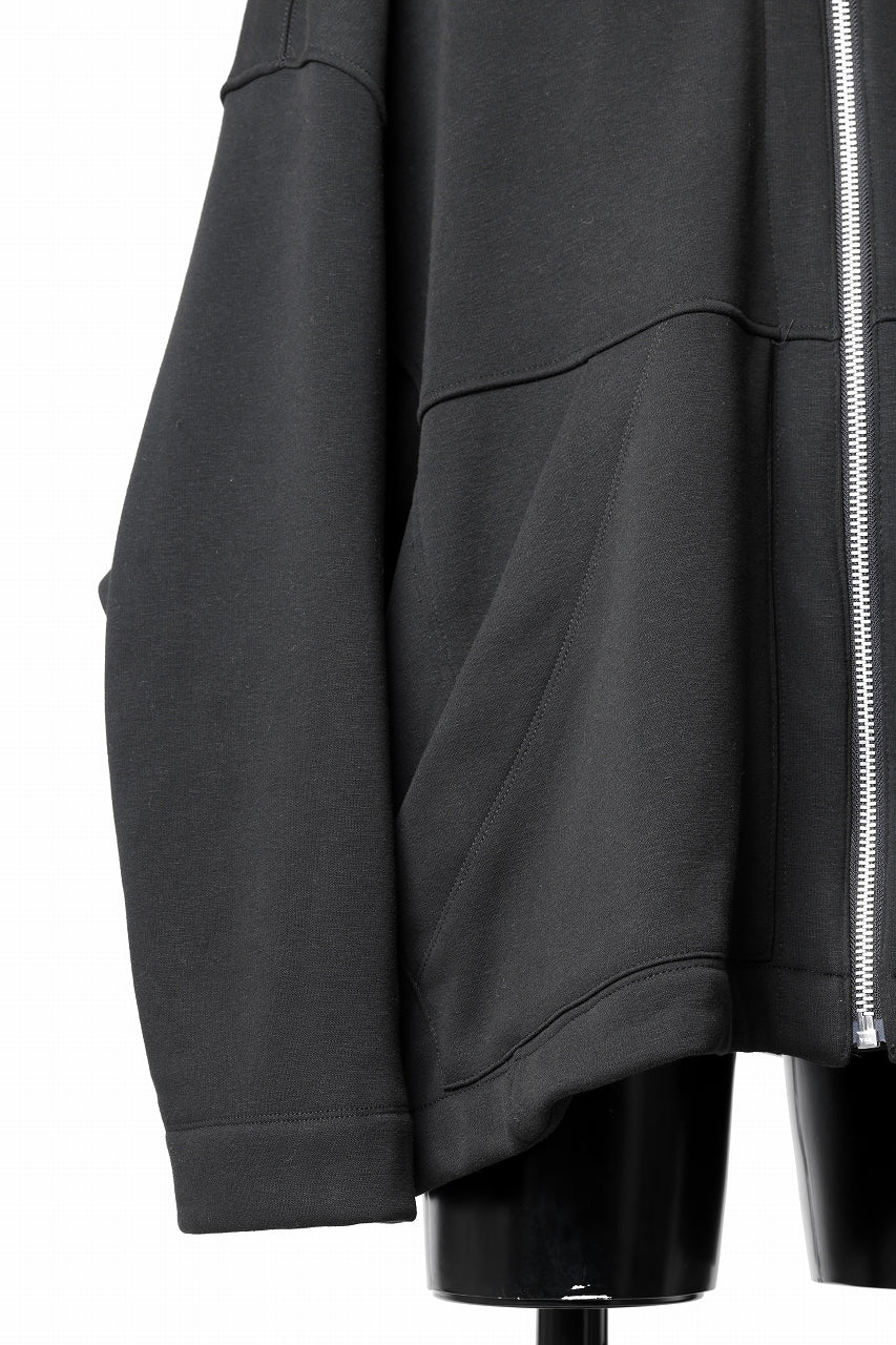 A.F ARTEFACT BOMBER HEAT JUMBO HOODIE (BLACK)