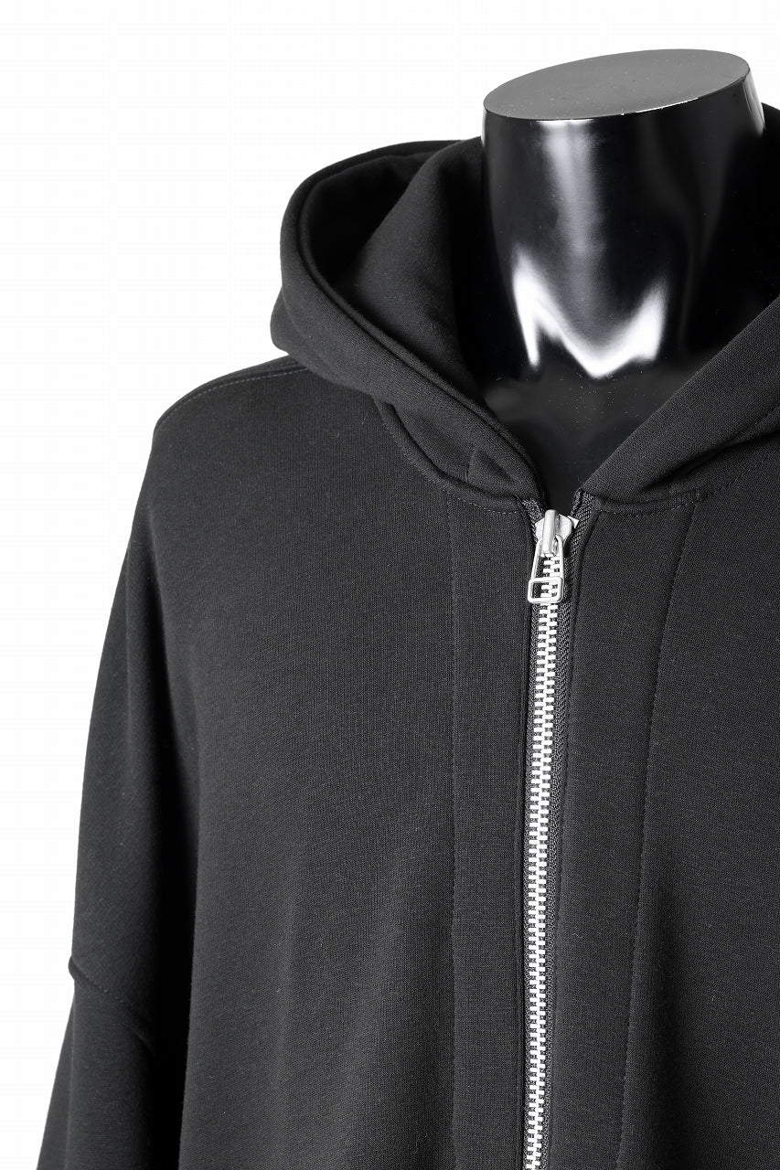 A.F ARTEFACT BOMBER HEAT JUMBO HOODIE (BLACK)