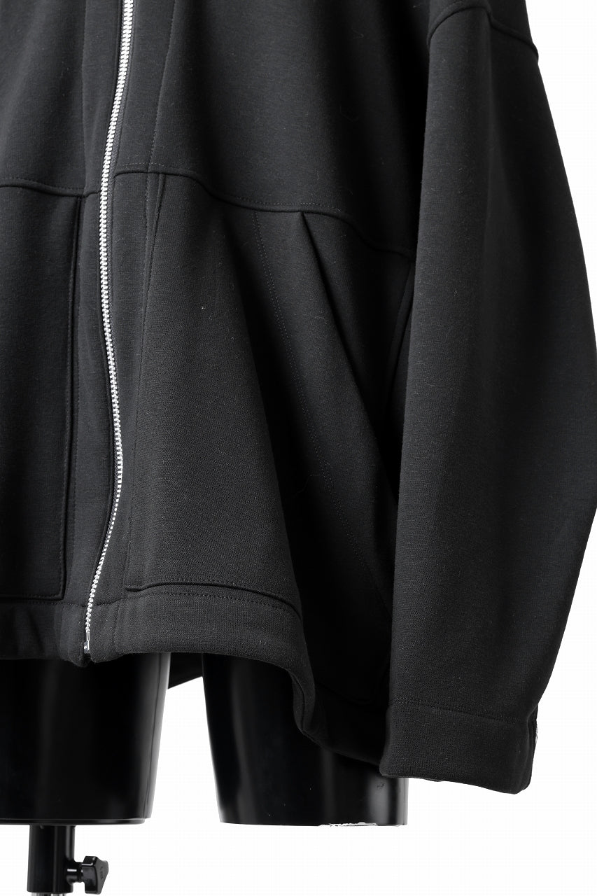 A.F ARTEFACT BOMBER HEAT JUMBO HOODIE (BLACK)