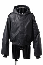 Load image into Gallery viewer, entire studios MOTO BOMBER PADDED JACKET (BLACK)