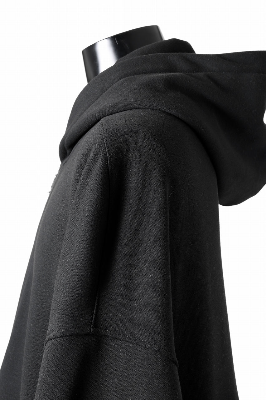 A.F ARTEFACT BOMBER HEAT JUMBO HOODIE (BLACK)