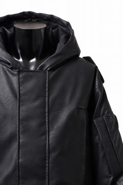 画像をギャラリービューアに読み込む, entire studios MOTO BOMBER PADDED JACKET (BLACK)