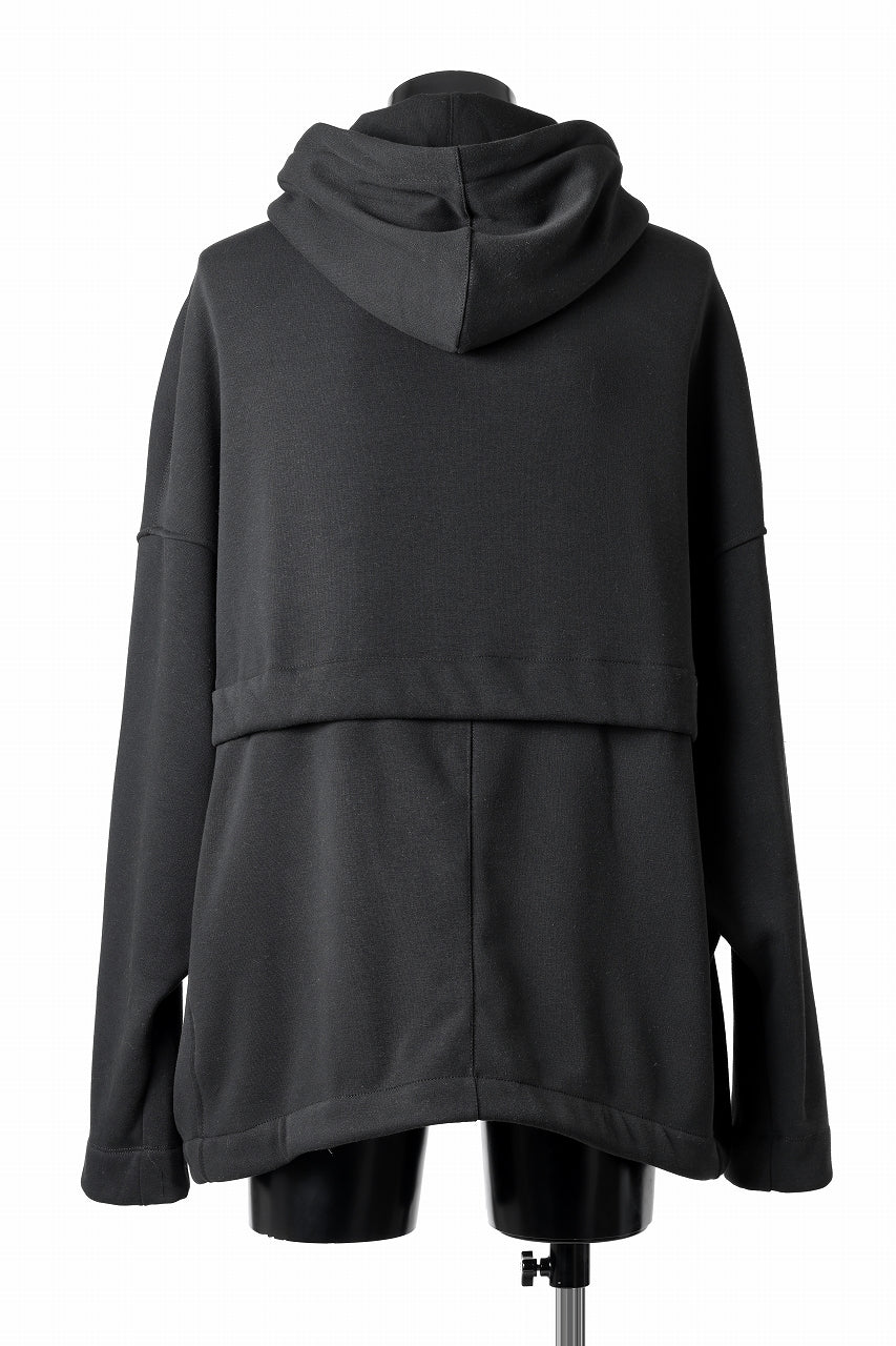 A.F ARTEFACT BOMBER HEAT JUMBO HOODIE (BLACK)