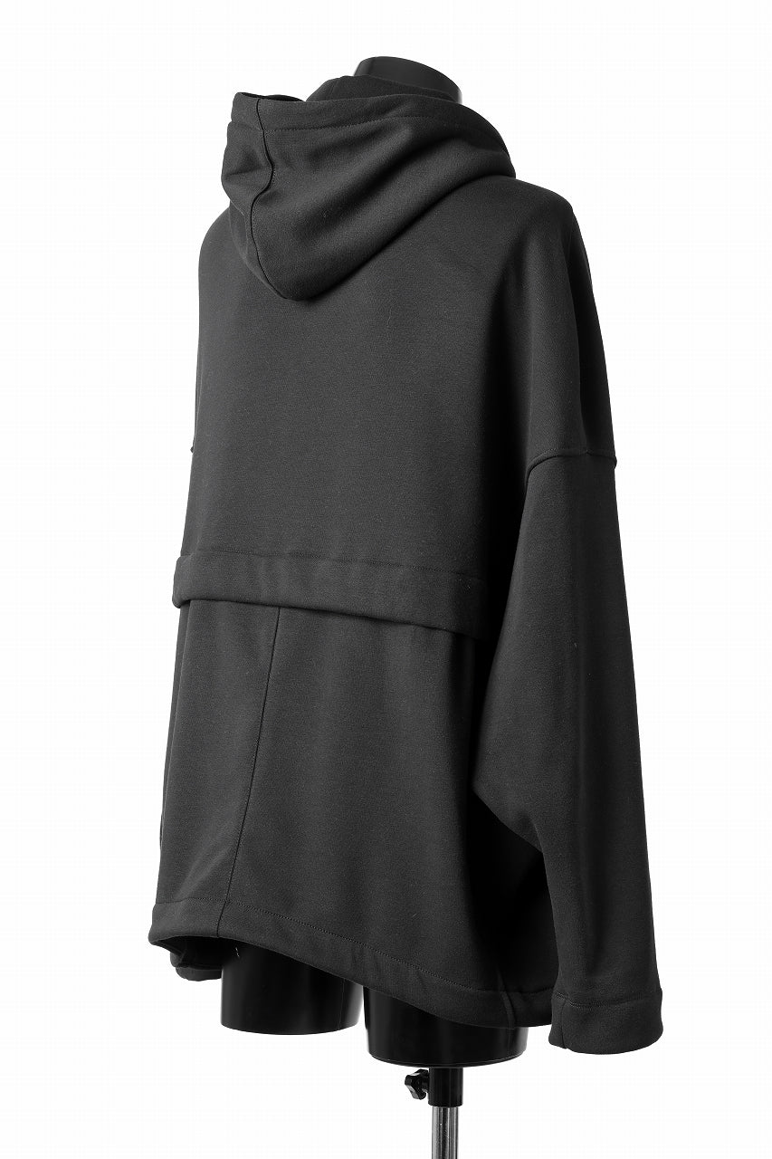 A.F ARTEFACT BOMBER HEAT JUMBO HOODIE (BLACK)