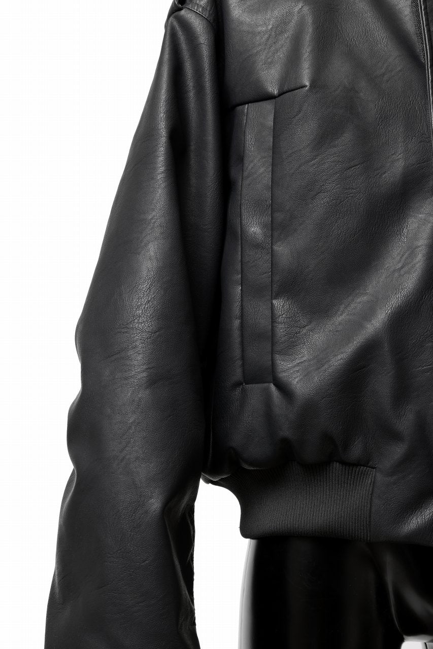 entire studios MOTO BOMBER PADDED JACKET (BLACK)