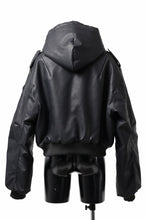 Load image into Gallery viewer, entire studios MOTO BOMBER PADDED JACKET (BLACK)