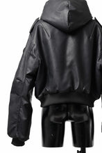 画像をギャラリービューアに読み込む, entire studios MOTO BOMBER PADDED JACKET (BLACK)