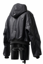 画像をギャラリービューアに読み込む, entire studios MOTO BOMBER PADDED JACKET (BLACK)