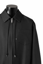 Load image into Gallery viewer, th products Draw String Blouson / advanced twill (black)